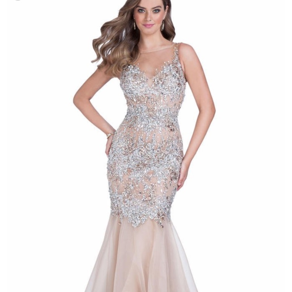 TERANI COUTURE MERMAID PROM DRESS💖